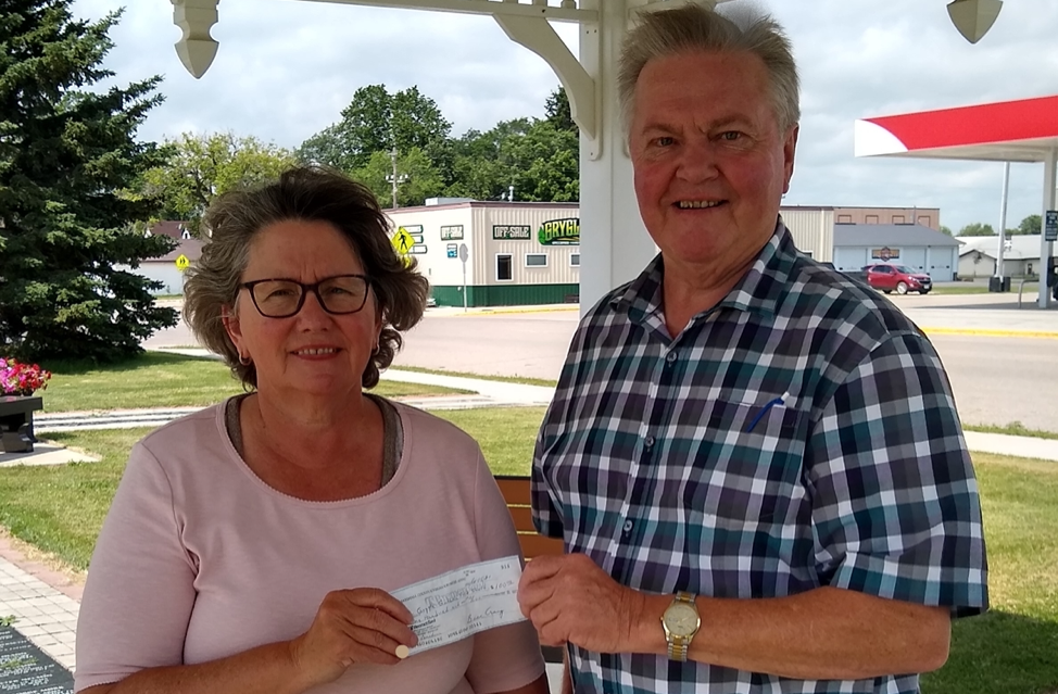 Donating to Food Shelf