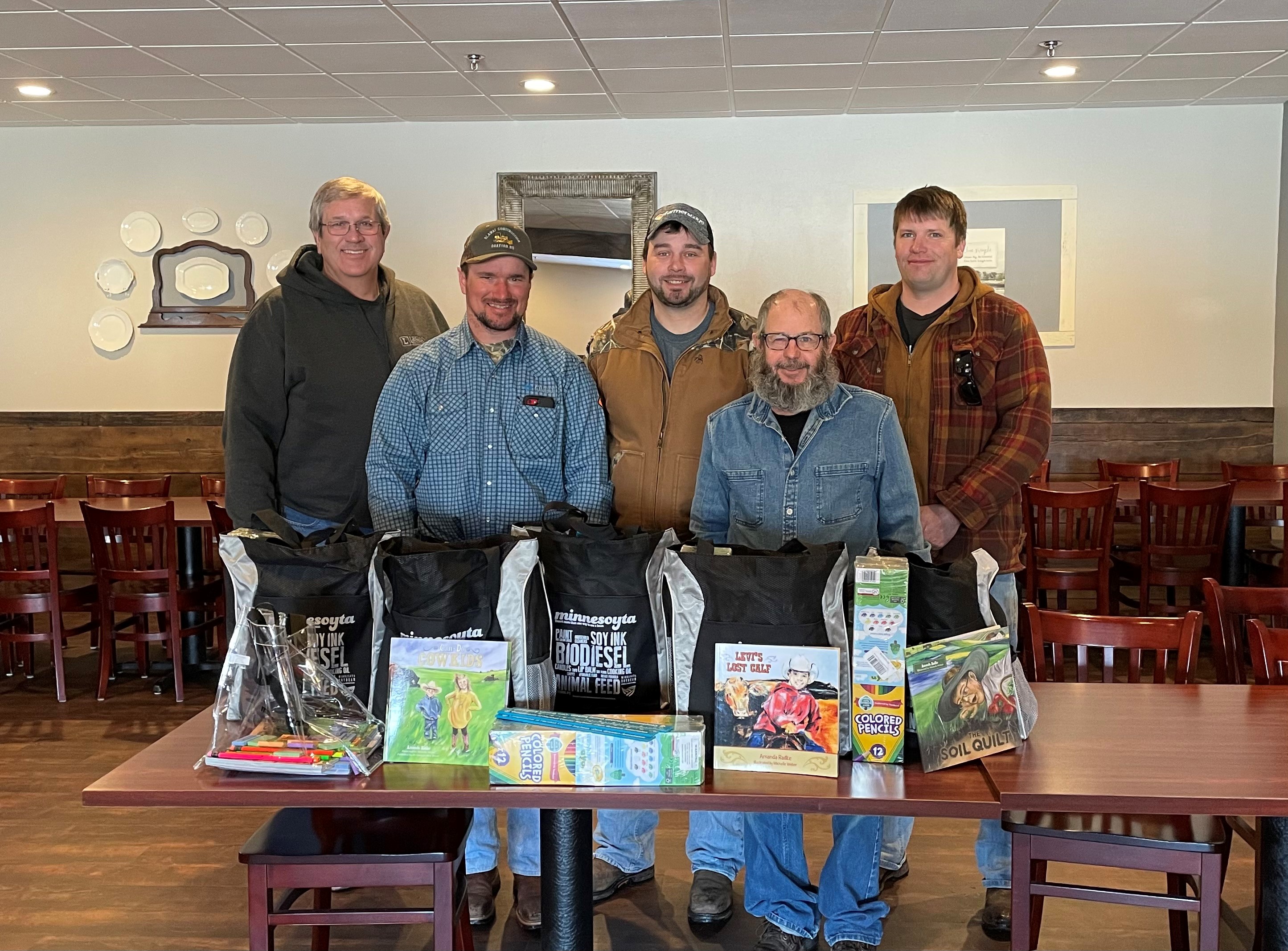 Donating to Grygla Fire Hall